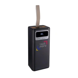 Повербанк Gelius Wide GP-PB308 40000mAh QC+PD 22.5W/Led Black с лого